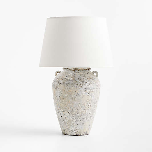 Pompeii Warm White Small Ceramic Table Lamp