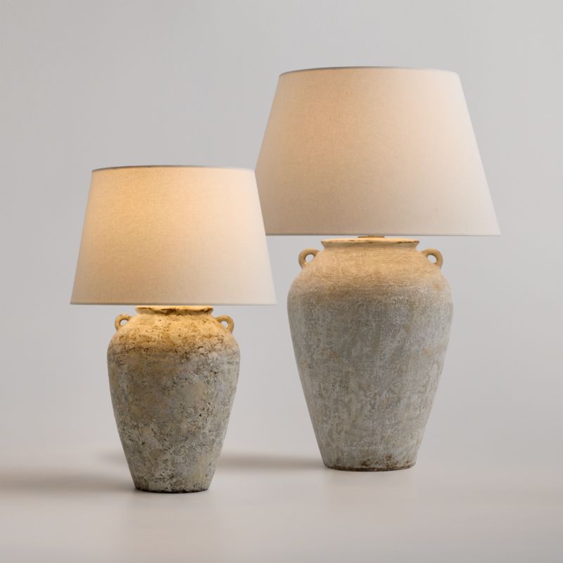 Pompeii Warm White Small Ceramic Table Lamp - image 2 of 9