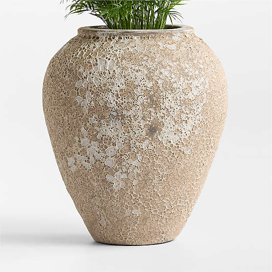 Pompeii 20.87" x 17.52" Indoor/Outdoor Ceramic Planter