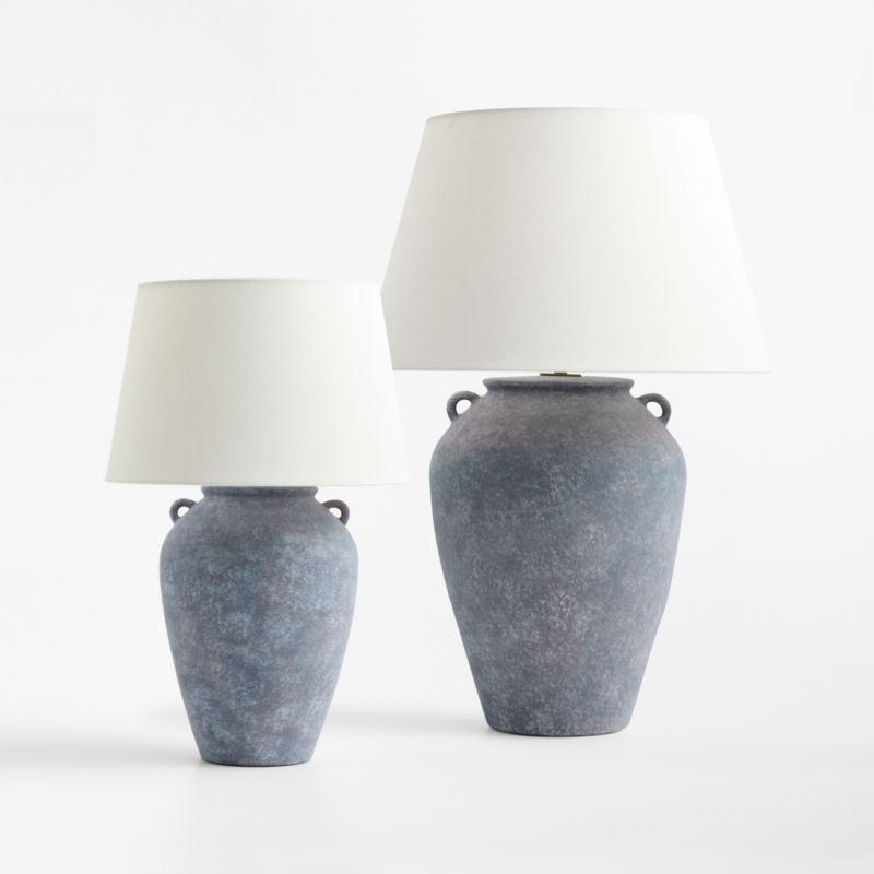 Pompeii Slate Small Ceramic Table Lamp - image 3 of 9