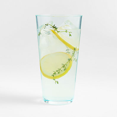 View Pop Aqua 24 oz Acrylic Drink Glass details