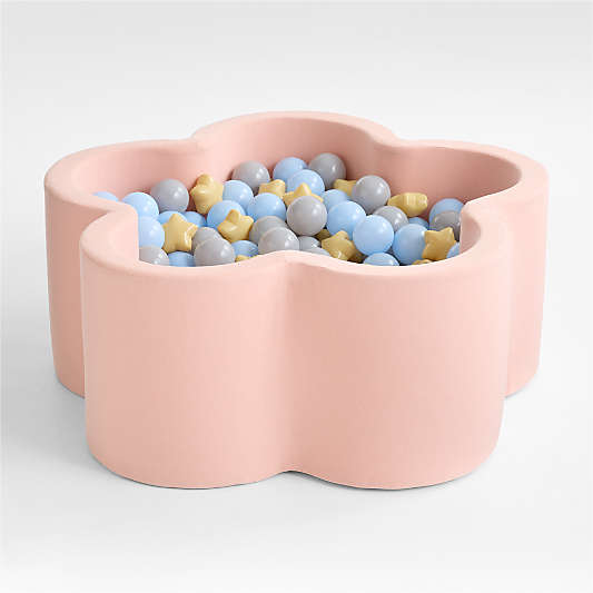 Baby and Toddler Flower Pop-Up Ball Pit with Star Balls