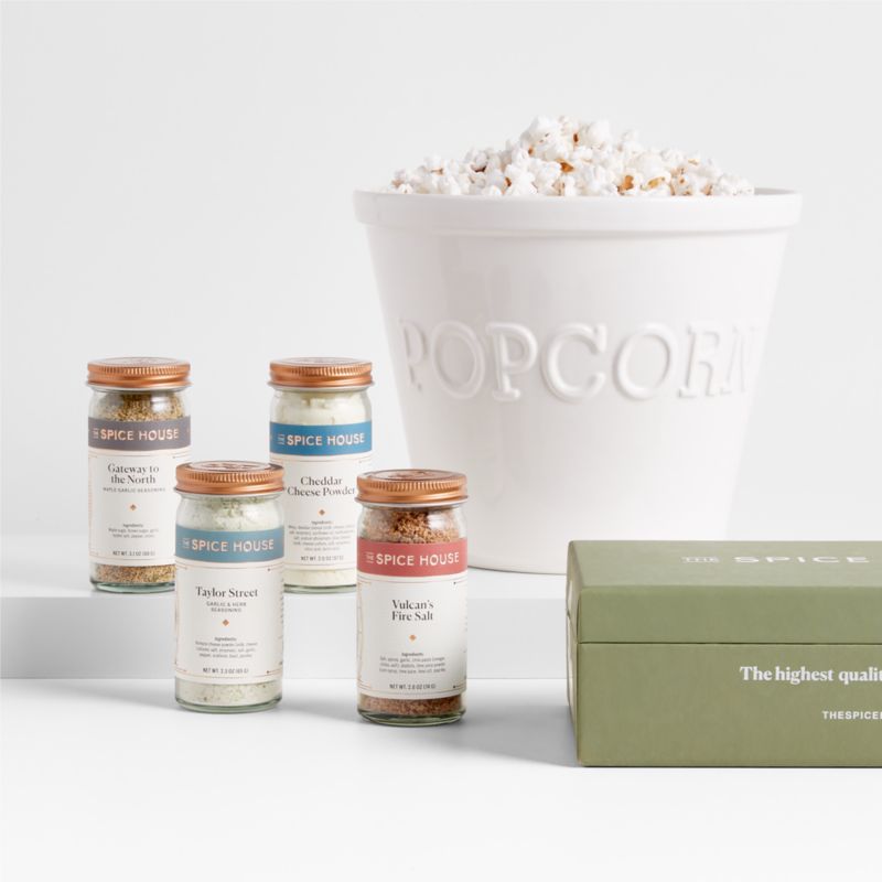 Popcorn Bowl & Seasoning Bundle Crate & Barrel