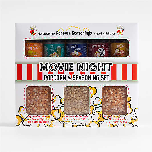 Movie Night Popcorn Set