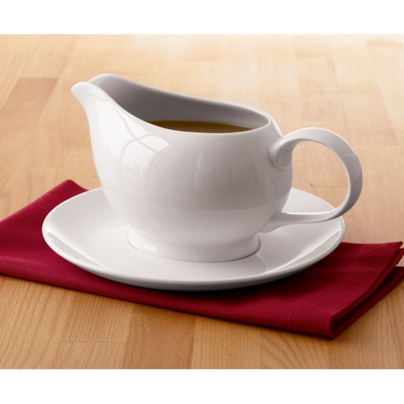 Aspen Gravy Boat with Saucer - image 6 of 11