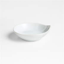 Porcelain Mini Round Grip Snack Bowl + Reviews | Crate & Barrel