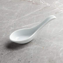 Porcelain Asian Soup Spoon + Reviews | Crate & Barrel