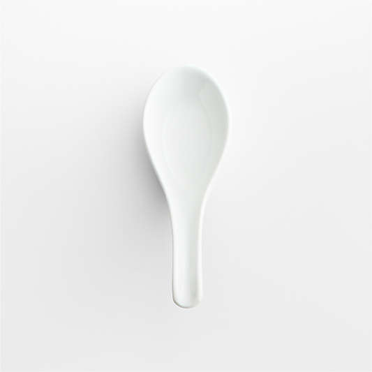 Porcelain Soup Spoon