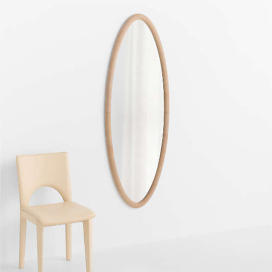Portal Suede Full Length Mirror by Laura Harrier and Tiffany Howell