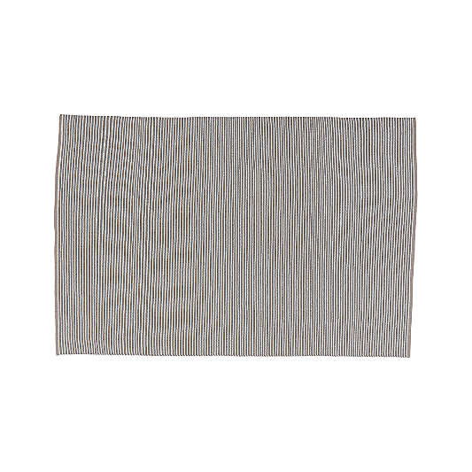 Portico Sand Indoor/Outdoor Pinstripe Rug 6x9