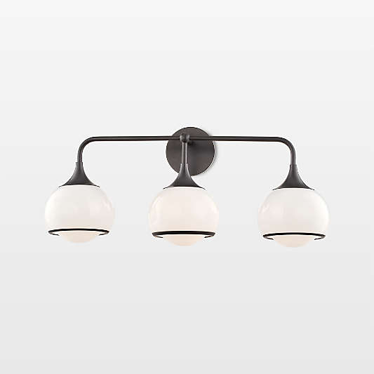 Porto Bronze 3-Light Sconce