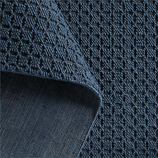 Porto Performance Blue Handwoven Area Rug