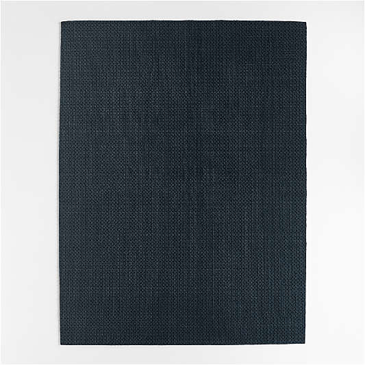 Porto Performance Blue Handwoven Area Rug 8'x10'