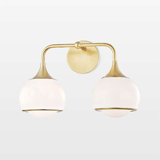 Porto Bronze 2-Light Sconce