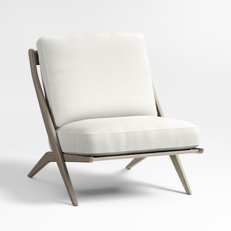 Pose Grey Wash Accent Chair - image 1 of 7