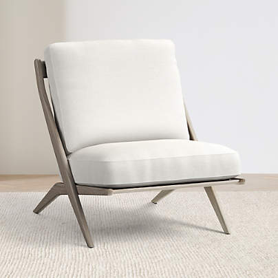 Pose Wood Accent Chair