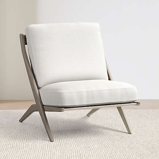 Pose Wood Accent Chair