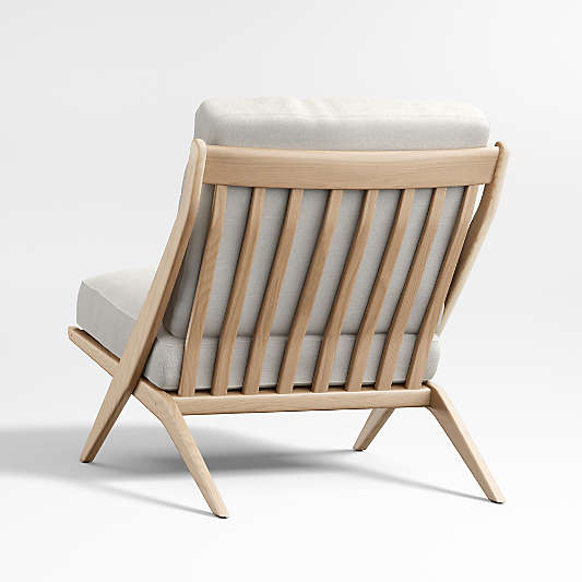 Pose Wood Accent Chair