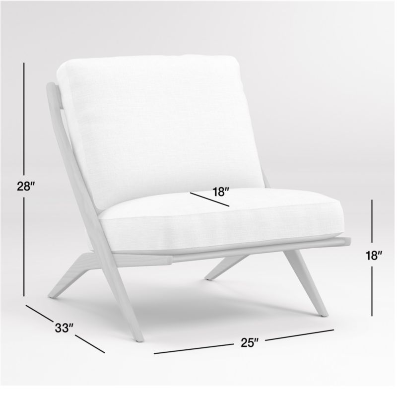 View Pose Natural Accent Chair - image 2 of 9