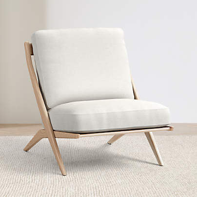 Pose Wood Accent Chair