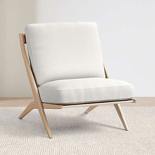 Pose Wood Accent Chair