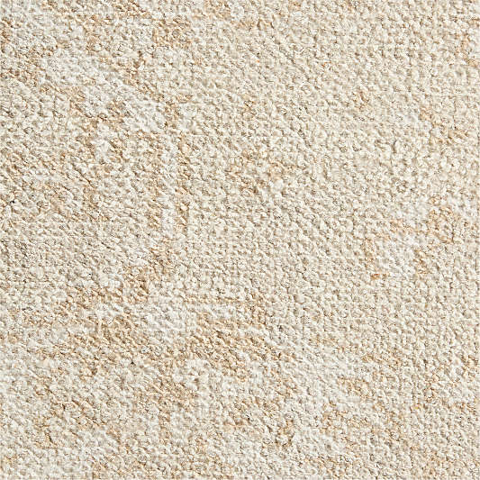 Positano Performance Traditional Ivory Handknotted Rug Swatch 12"x18"