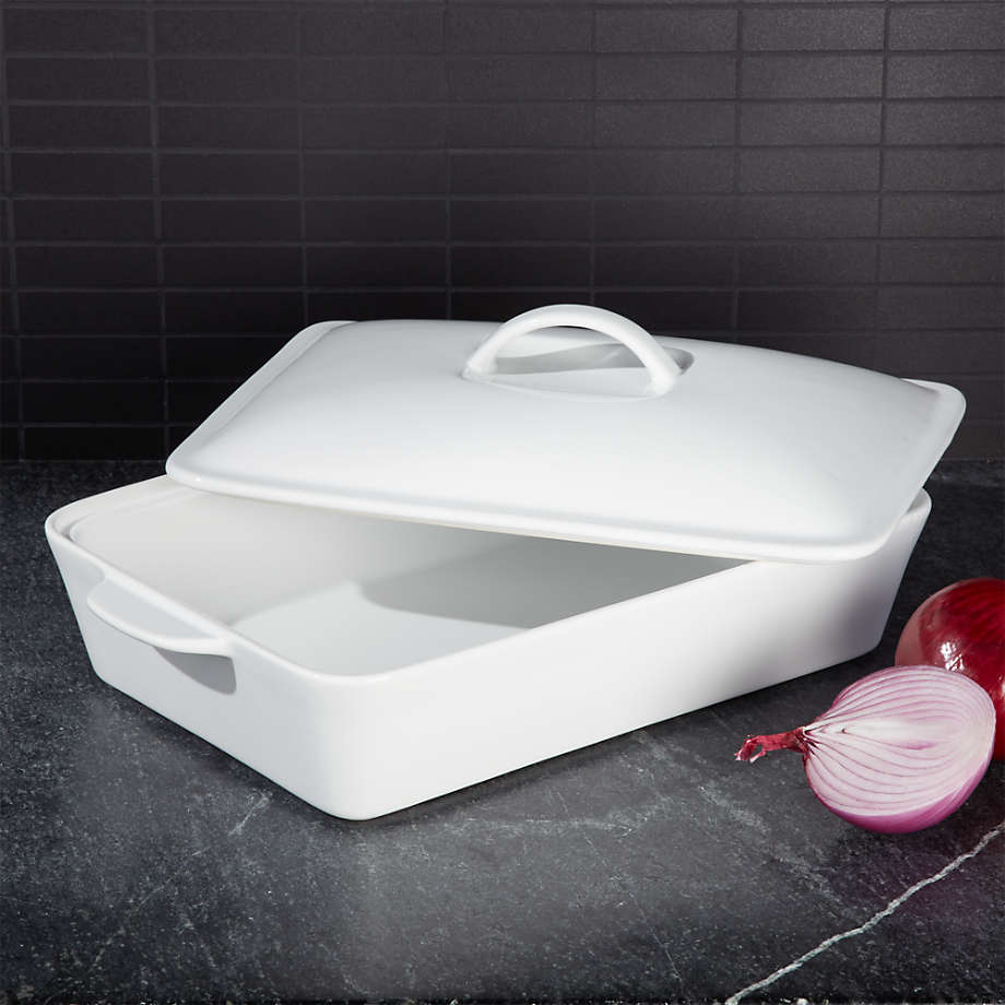 Covered sale baking dish