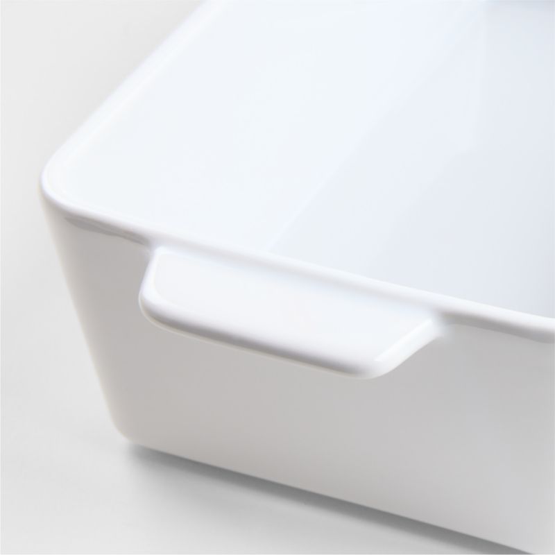 Potluck White Ceramic Loaf Pan - image 1 of 2