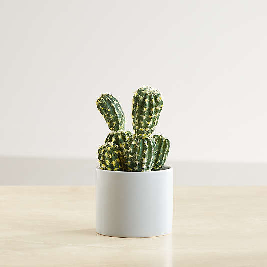 8" Artificial Potted Cacti