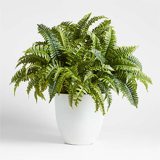 Potted Faux Fern 28"