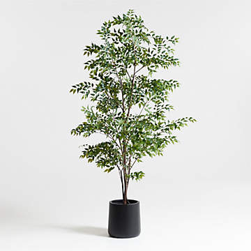 Freeport Park® Tarik 96'' Faux Olive Tree Tree in Pot