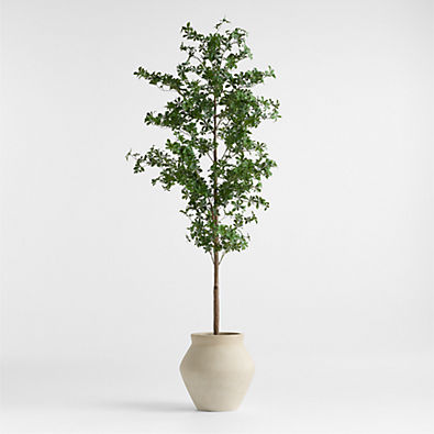 View Potted Faux Black Olive Tree 7.5' details
