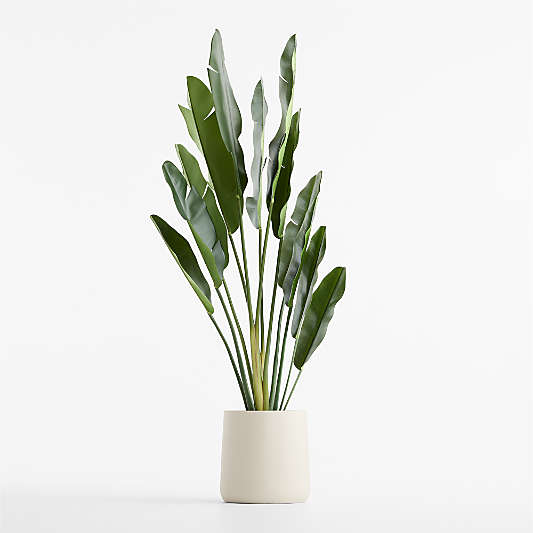 Potted Faux Bird of Paradise Plant 74"