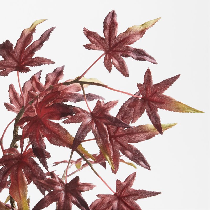 Potted Faux Japanese Maple in Black Pot - image 3 of 4