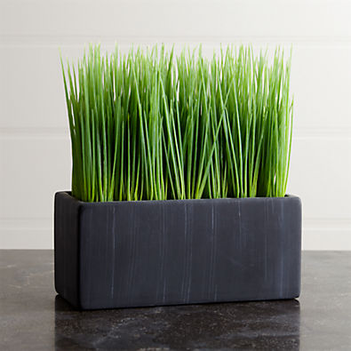 View Faux Large Potted Grass details