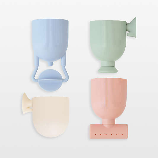 Mushie Pour and Play Toddler Bath Toys