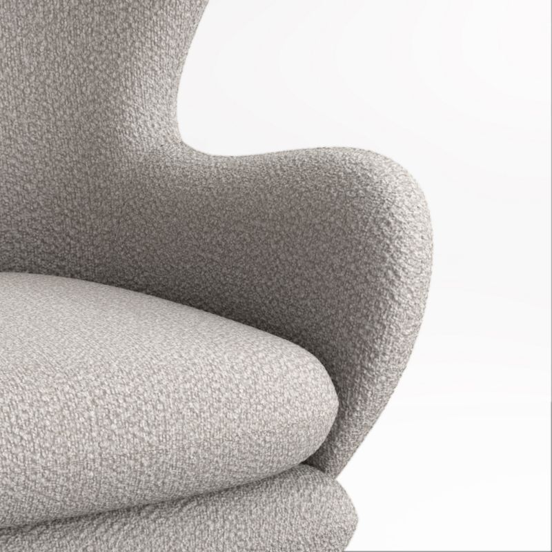 Powell Boucle Wingback Swivel Accent Chair - image 6 of 7