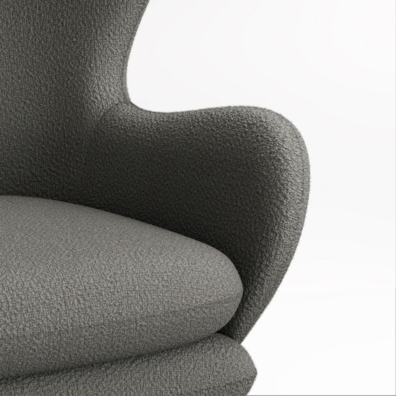 Powell Boucle Wingback Swivel Accent Chair - image 5 of 6