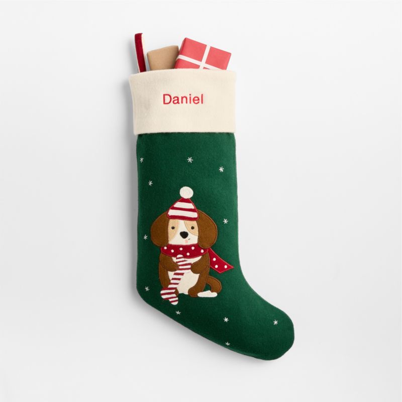 Puppy Kids Christmas Stocking by Joan Anderson - image 2 of 6