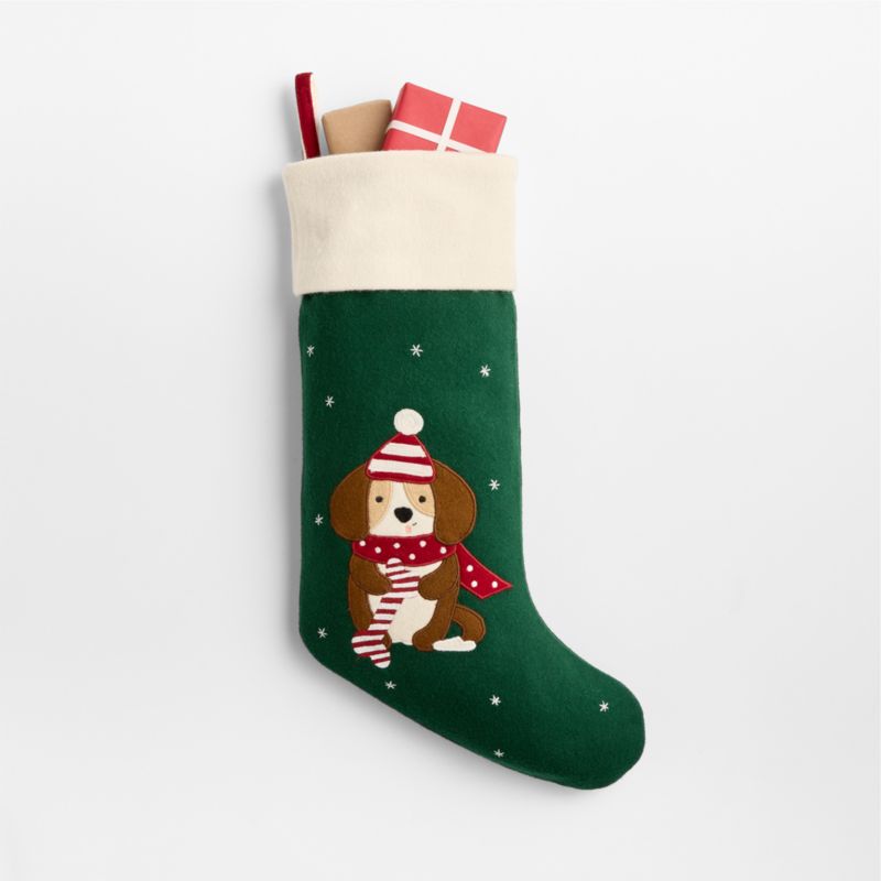 Puppy Kids Christmas Stocking by Joan Anderson - image 3 of 6
