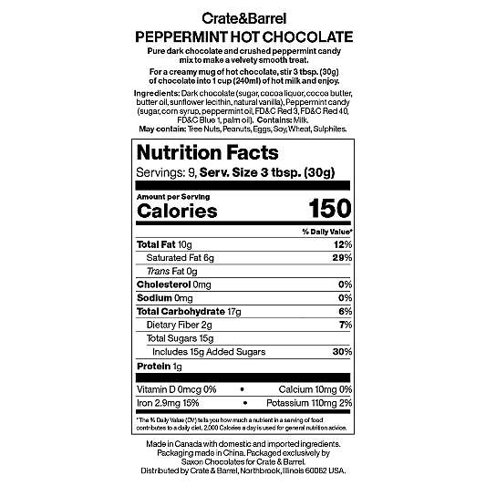 Peppermint Hot Chocolate Mix