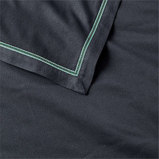Pique Point Midnight Navy 100% Organic Cotton Kids Duvet by Venus Williams