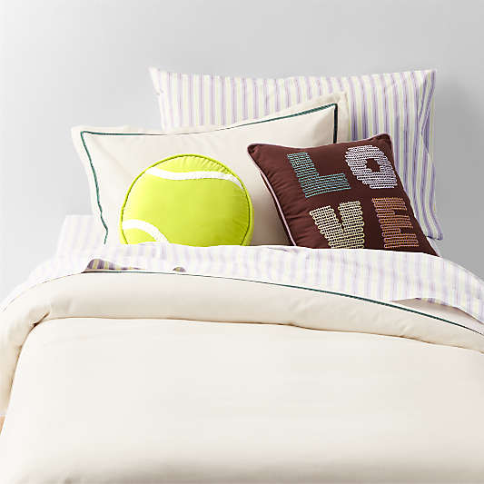 Pique Point Pampas Ivory 100% Organic Cotton Kids Duvet by Venus Williams