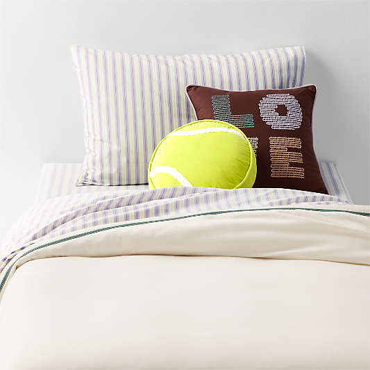 Pique Point Pampas Ivory 100% Organic Cotton Kids Duvet by Venus Williams