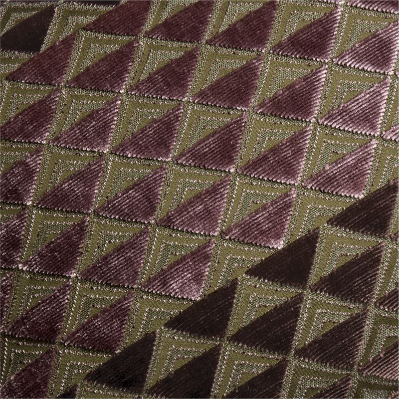 Prue Viscose Cotton Blend 22"x15" Deep Brown Throw Pillow Cover with Down-Alternative Insert - image 2 of 4