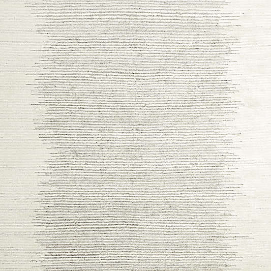 Prague Wool and Viscose Hand-Knotted Ombre Ivory Area Rug