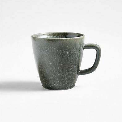 View Prairie Moss Green Recycled Stoneware Mug details