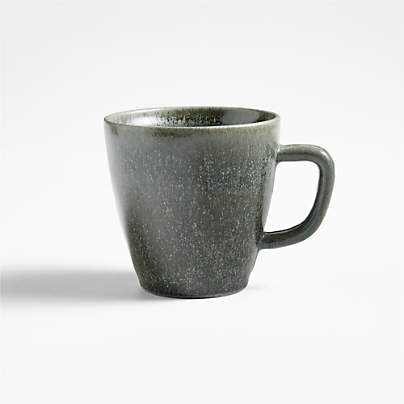 Prairie Moss Green Recycled Stoneware Mug