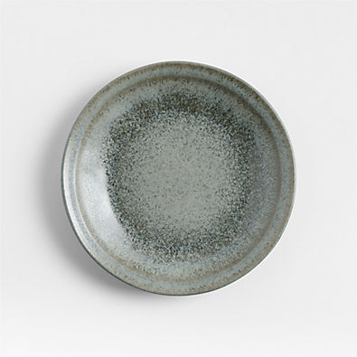 View Prairie Moss Green Recycled Stoneware Salad Plate details