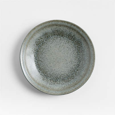 Prairie Moss Green Recycled Stoneware Salad Plate